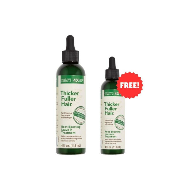 Thicker Fuller Hair Root Boosting Leave-in Treatment 118ML + FREE Thicker Fuller Hair Root Boosting Leave-in Treatment 118ML