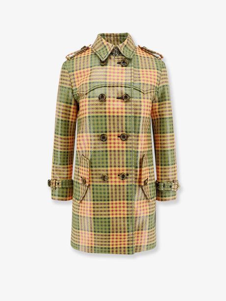 Burberry Summerside multicolor madras coat - Chromeylwpomegrinte