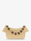 Loewe Paula's Ibiza -Ola Medium Raffia shoulder Bag with Metal Logo Lettering - Natural