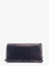 Stella Mccartney Falabella Shaggy Deer fabric wallet - Darknavy
