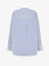 Toteme Cotton and linen Oversized summer shirt - Sky