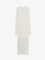 Toteme Crinkled viscose and recycled material dress - White