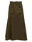 Burberry Midi Trench Skirt - Green