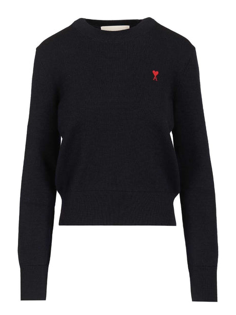 Ami Wool Sweater Ami De CœUr - Blue