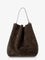 Toteme Suede Belted Tote shoulder bag - Brown