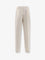 Toteme Double-pleat fluid viscose trousers - Ecru