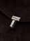 Toteme T-Lock suede handbag - Espresso