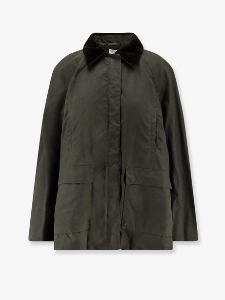 Toteme Country organic cotton jacket - Forest