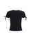 Burberry Cotton lace-detail T-shirt - Black