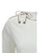 Burberry Cotton lace-detail T-shirt - Chalk