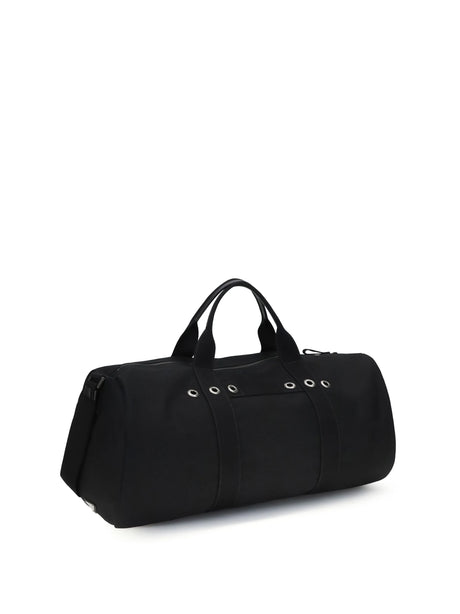 Prada Canvas Travel Bag - Black