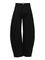AlaïA Rounded Denim Jeans - Black