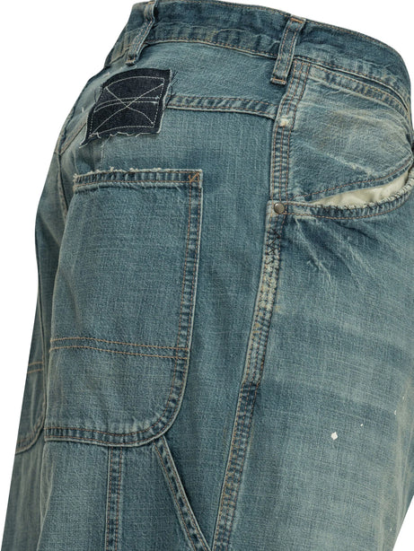 Maison Margiela Wide leg jeans - Light Blue