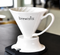 Smart Brew Porcelain Cone Steeping Filter-White