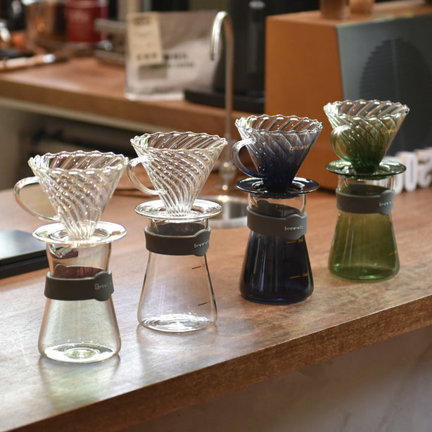 Artisan Tornado Glass Dripper for 1~2cups