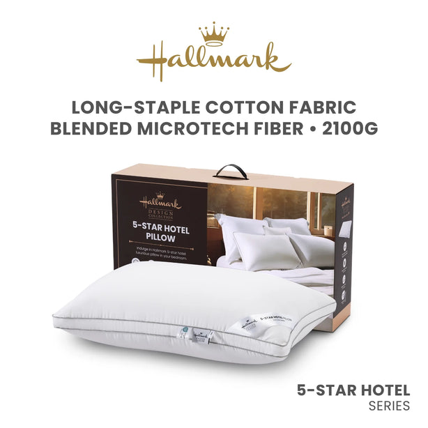 DBS 1 FOR 1 Promo Hallmark 5-Star Hotel Comfy Fiber Pillow
