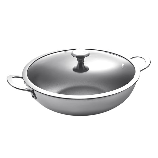 CORELLE DuraNano Wok 32cm with Lid
