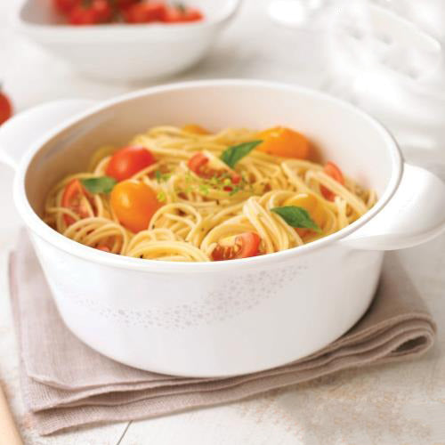 CORNINGWARE 3.25L Round Casserole with Glass Cover - Moonlight