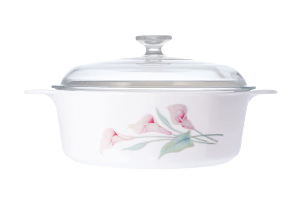CORNINGWARE 3.25L Round Casserole with Glass Cover - Lilyville