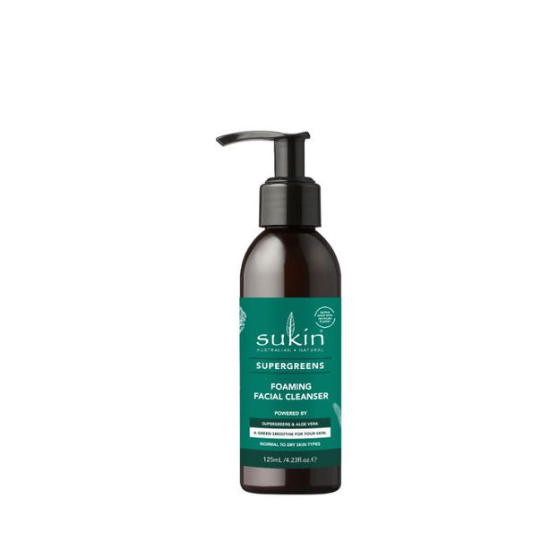 Sukin Super Greens Foaming Facial Cleanser 125ml