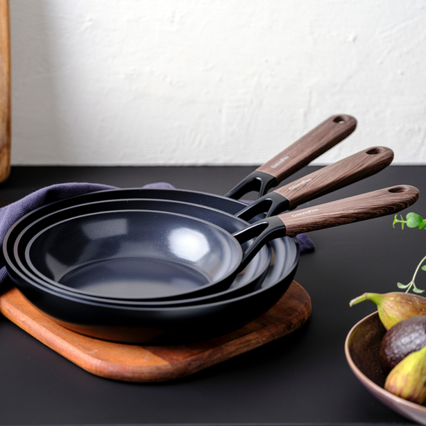 Greenpan Eco Smartshape 20cm Frypan (Dark Wood)