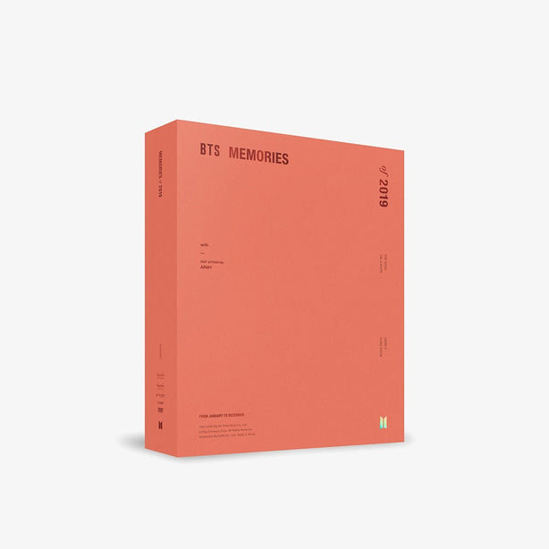 BTS Memories of 2019 DVD (International Shipping)