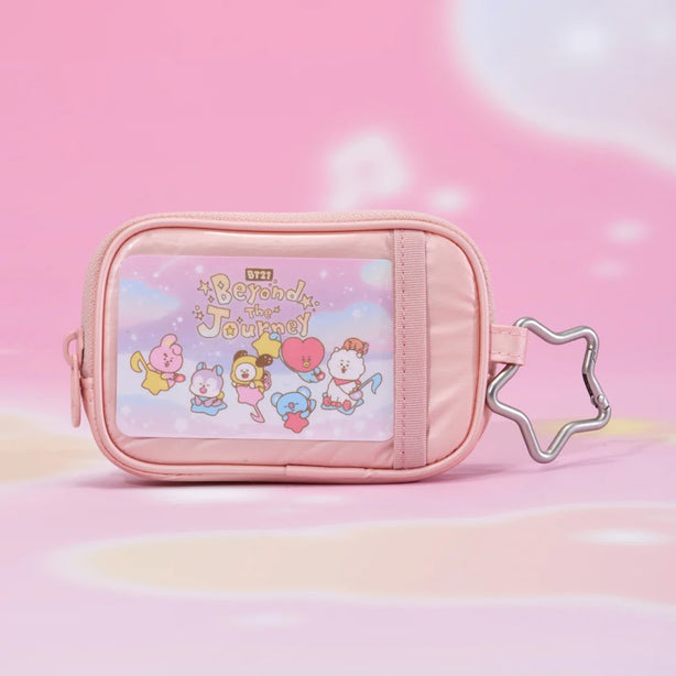 BT21 X Colle Beyond The Journey Clear Pocket Multi Crossbody Bag (International Shipping)
