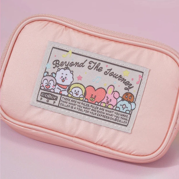 BT21 X Colle Beyond The Journey Clear Pocket Multi Crossbody Bag (International Shipping)