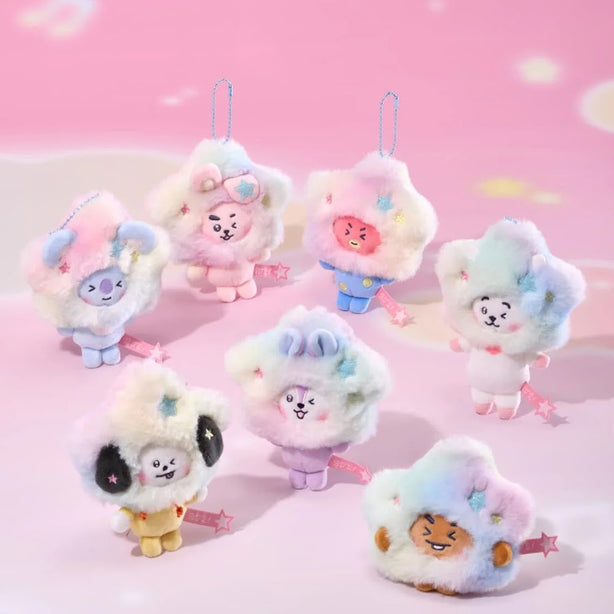 BT21 Beyond The Sky Plush Keyring Set(International Shipping)