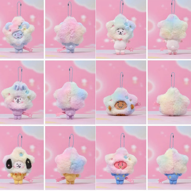 BT21 Beyond The Sky Plush Keyring Set(International Shipping)