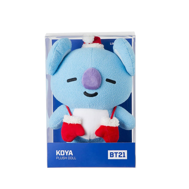 BT21 Line Friends Winter Edition Standing Doll 25cm - KOYA (International Shipping)