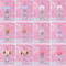 BT21 Beyond The Sky Transparent Plush Pouch Keyring Set(International Shipping)