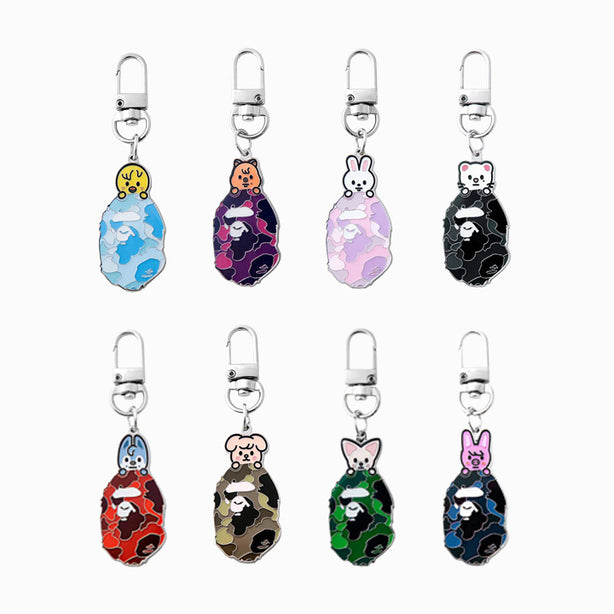 BAPE X Stray Kids Key Ring (International Shipping)
