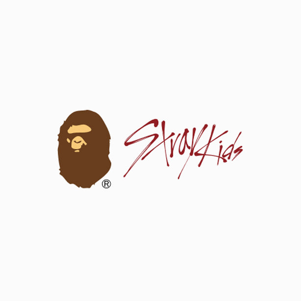 BAPE X Stray Kids Family Milo T-Shirt WHITE (International Shipping)