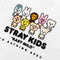 BAPE X Stray Kids Family Milo T-Shirt WHITE (International Shipping)