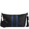Coach Small Finn Crossbody Bag With Pouch In Signature Canvas With Varsity Stripe - Black Multi CDC62