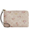 Coach Corner Zip Wristlet In Signature Canvas With Floral Print - Sand Multi CAR20