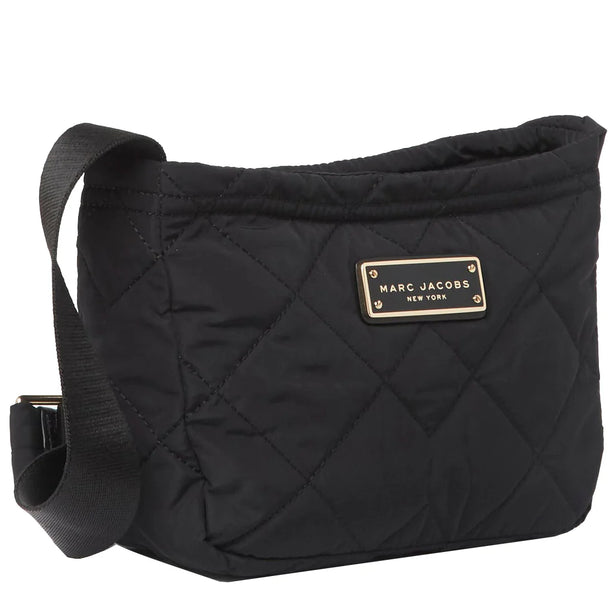 Marc Jacobs Quilted Nylon Crossbody Bag in Black H107M06SP21