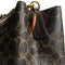 Coach Rowan Bucket Bag In Loved Signature Canvas With Charms - Brown CDY21
