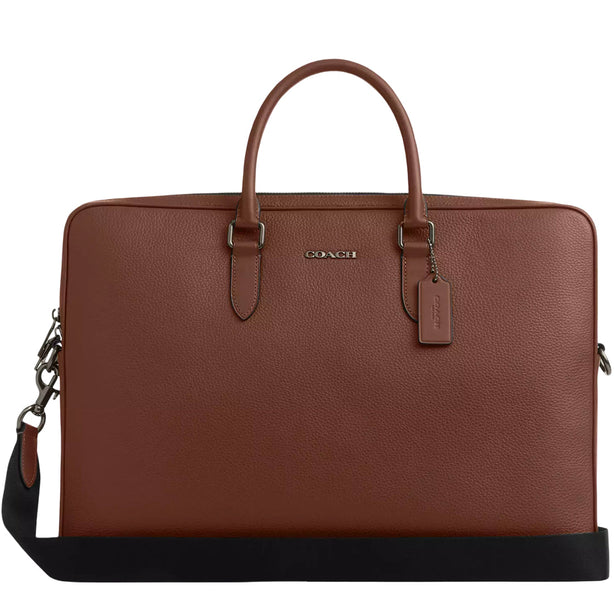 Coach Ethan Large Brief Bag - Saddle CCF59