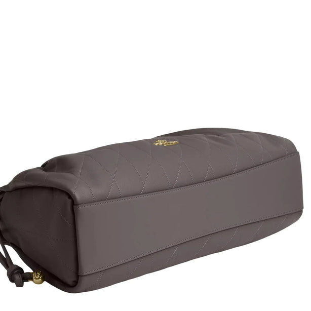 Coach Faye Large Shoulder Bag With Quilting - Slate CCZ58