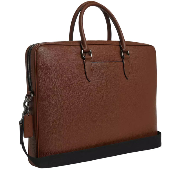 Coach Ethan Large Brief Bag - Saddle CCF59