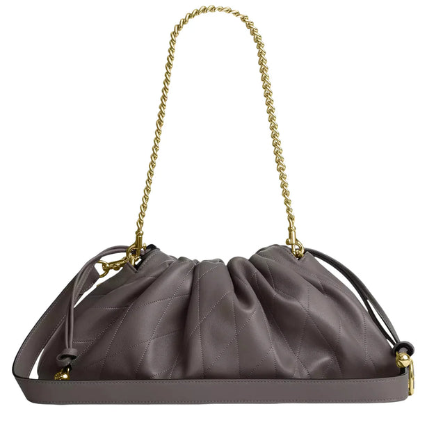 Coach Faye Large Shoulder Bag With Quilting - Slate CCZ58