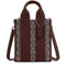 Coach Smith Mini Tote Bag In Signature Jacquard - Oak/ Maple CCL75
