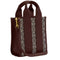 Coach Smith Mini Tote Bag In Signature Jacquard - Oak/ Maple CCL75