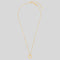 FERRAGAMO Collar Gancini Necklace Gold Color(L) RS-696658