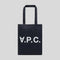 A.P.C. Laure Unisex Shopping Tote Bag Indigo RS-COHIZ-M61445
