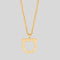 FERRAGAMO Collar Gancini Necklace Gold Color(L) RS-696658