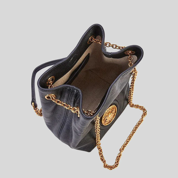 CHLOE Horse Medal Mini Bucket Bag Black RS-CH26SP582O37001