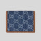 GUCCI GG Emblem Small Wallet Denim/Sundial RS-820692